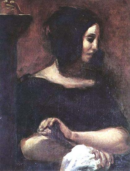 Eugene Delacroix George Sand china oil painting image